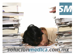 como evitar el Estrés en el trabajo y Burn Out en www.solucionmedica.com.mx