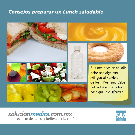 Cmo preparar el Lunch para el regreso a clases? El lunch escolar no slo debe ser algo que mitigue el hambre de los nios, sino debe nutrirlos y que gustarles para que lo disfruten | www.solucionmedica.com.mx. Tu directorio de salud y belleza en la red Mxico.