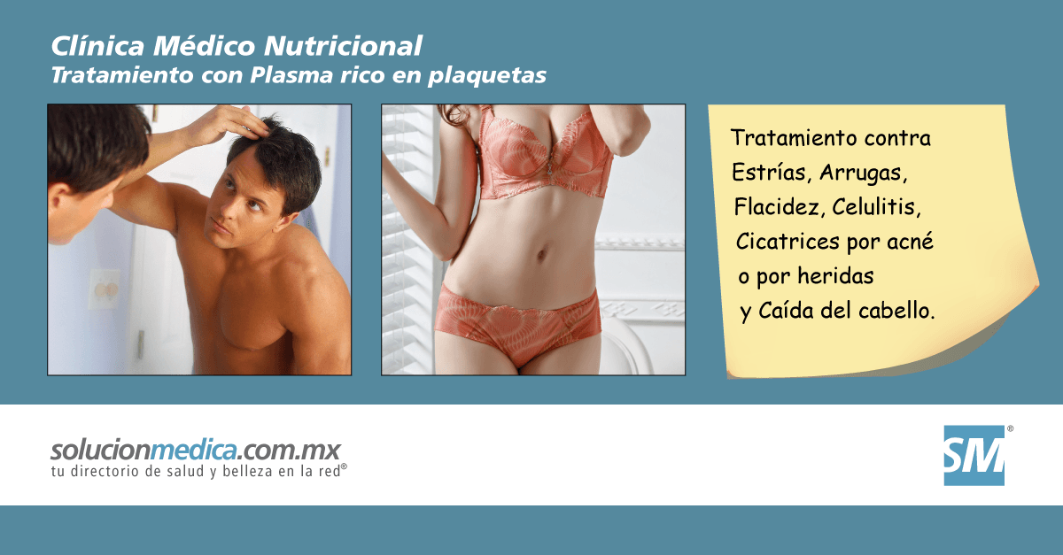 PRP Plasma rico en plaquetas en la CdMx, Ciudad de Mxico | www.solucionmedica.com.mx. Tu directorio de salud y belleza en la red Mxico.