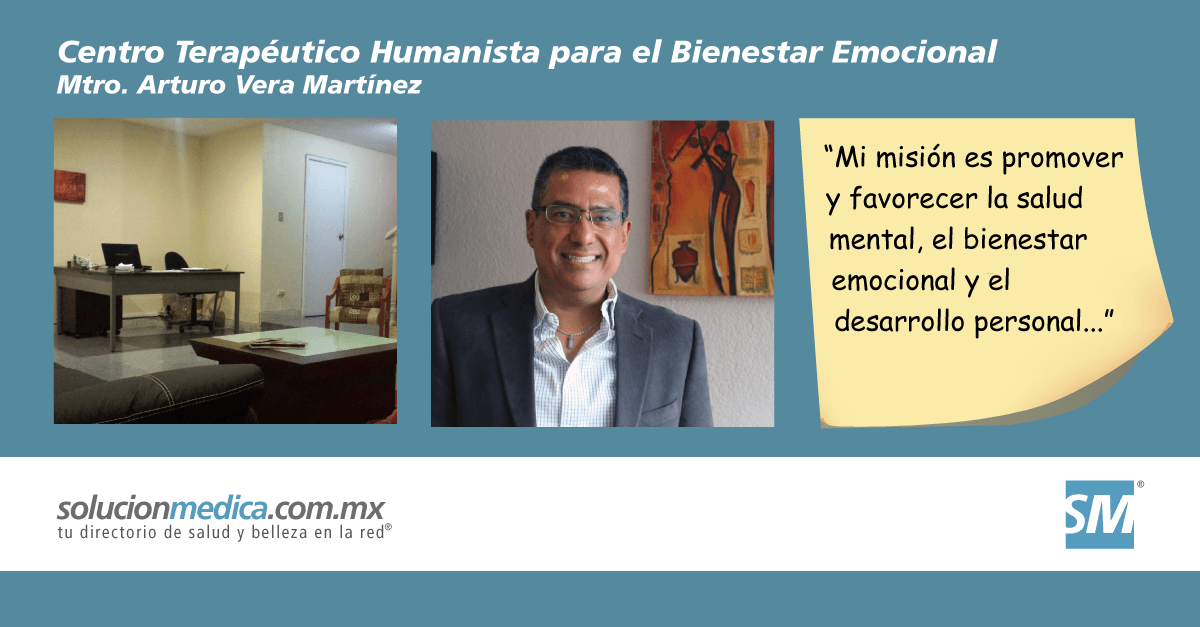 Mtro. Arturo Vera Martnez en el Centro Teraputico Humanista para el Bienestar Emocional en San Jos Insurgentes, Delegacin Benito Jurez, Ciudad de Mxico