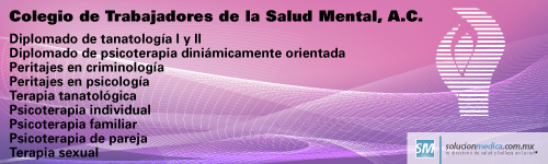 Colegio de Trabajadores de la Salud Mental. Diplomado en Psicoterapia, Tanatolog&iacute;a, Terapia sexual | www.solucionmedica.com.mx. Tu directorio de salud y belleza en la red Mexico.